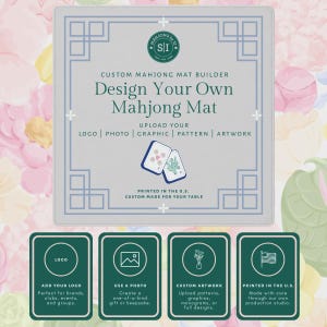 Design your Own Mahjong Mat | Custom Mahjong Mat Builder