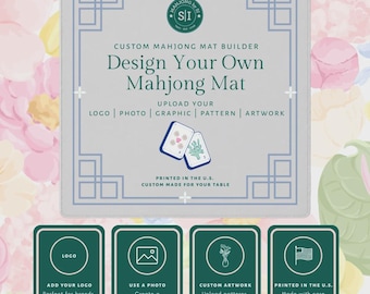 Design your Own Mahjong Mat | Custom Mahjong Mat Builder