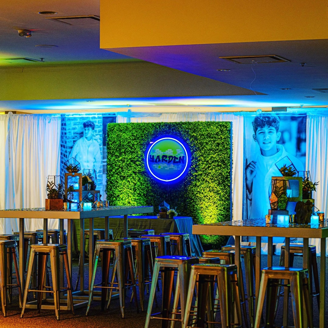 Custom Acrylic Layered Neon Accent Sign in Board for Events Etsy