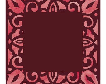 Mahjong Mat |Corner Crush |Red Square