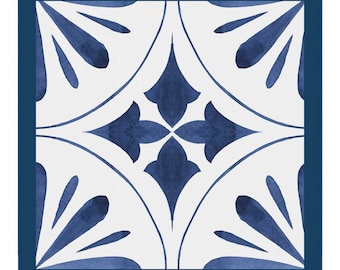 Mahjong Mat |Point Taken Blue