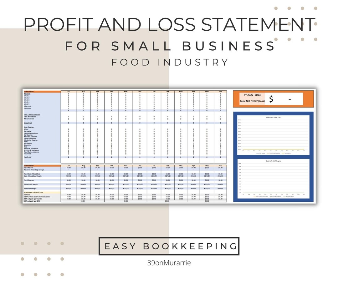 Profit And Loss Statement Bookkeeping Template Bookkeeping Excel For Profit And Loss Statement Bookkeeping Template Bookkeeping Excel For