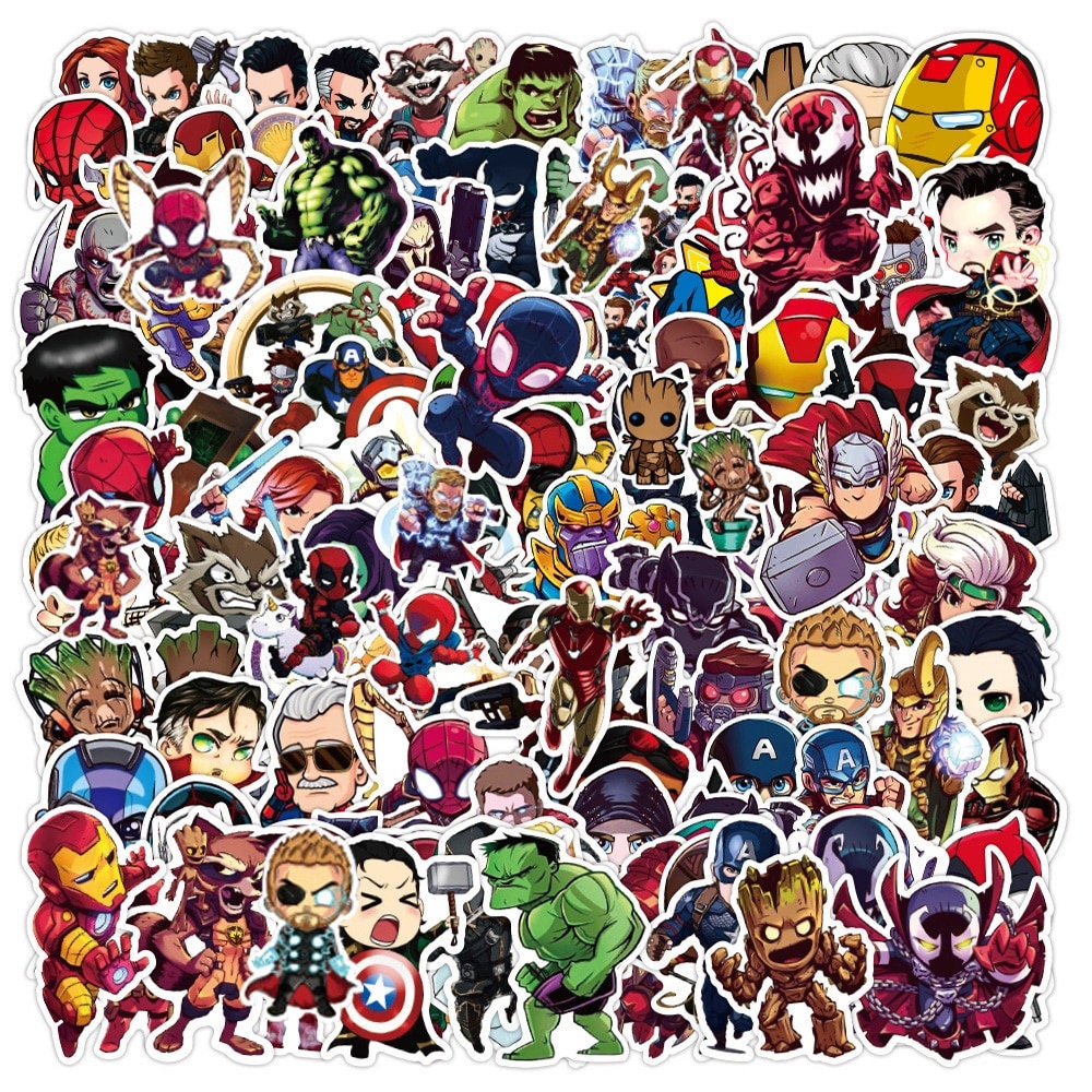 avengers-stickers-cute-avengers-vinyl-die-cut-stickers-50-etsy