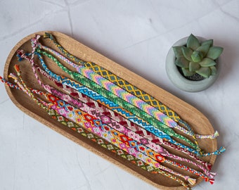 Pulseras brasileñas - pulseras de la amistad multicolores hechas a mano - modelos únicos