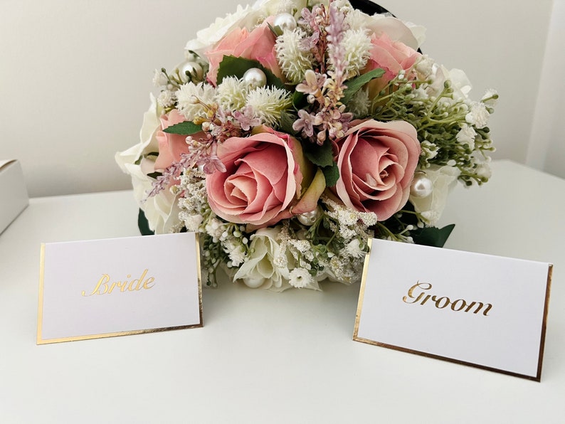 Placecards Gold Foil image 2