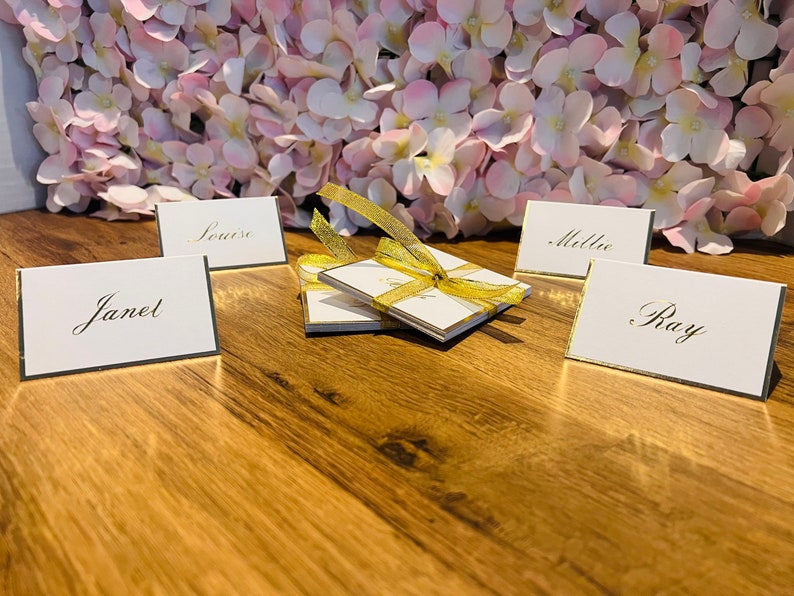 Placecards Gold Foil image 3
