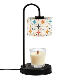 Retro Mid Century Modern Candle Warmer Lamp, Gift for Birthday, Housewarming, Anniversary, Mother&#39;s Day, Wedding Gift