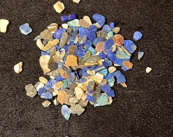 Vintage Stone & Mother-of-Pearl Shard Mix | 50g Baggies | Free Shipping