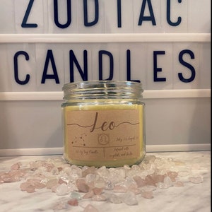 Bougie du Zodiaque Lion
