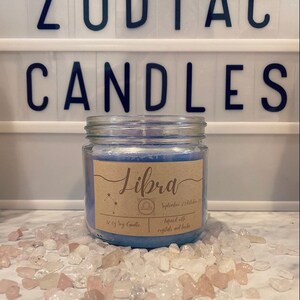Bougie du zodiaque Balance