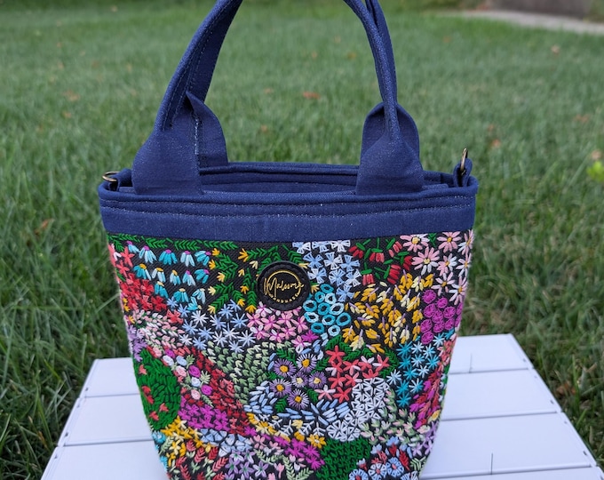One-Of-a-Kind bag/Flowers Field/JPwave/ Small/AE