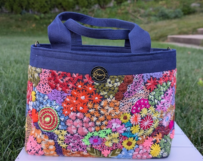 One-Of-a-Kind bag/Summer Flowers Field/EE