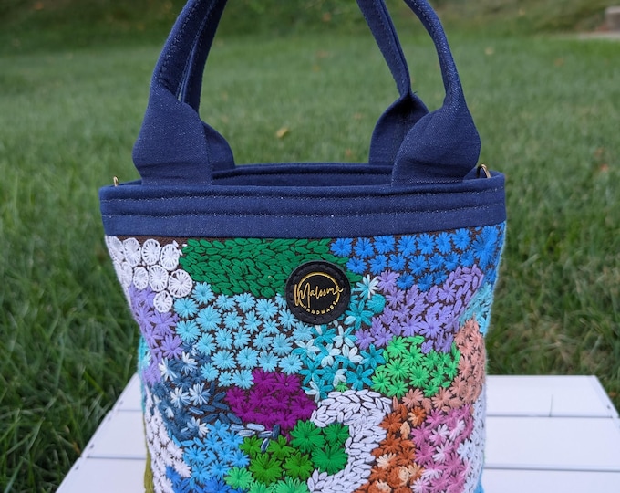 One-Of-a-Kind bag/Blue Sky Garden/Small/AE