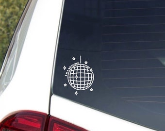 Mirrorball Decal