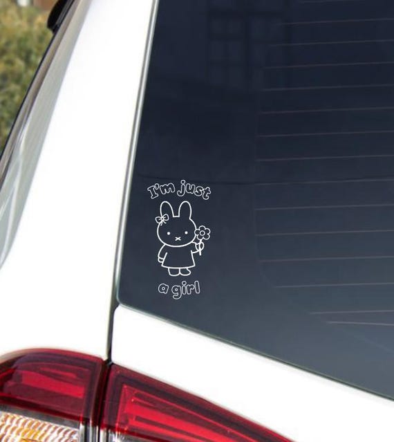 Im just a girl decal