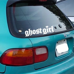 Ghost girl Decal