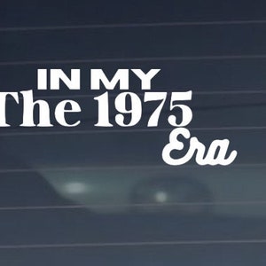 The 1975 era Decal