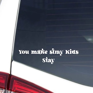 Sie machen Stray Kids bleiben Aufkleber