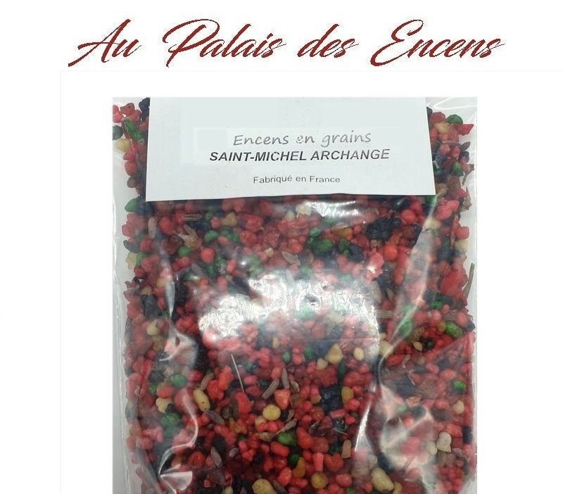 Encens Saint Michel Archange en Résine Naturelle Concassée | à L'unité Env. 25Gr Méditation