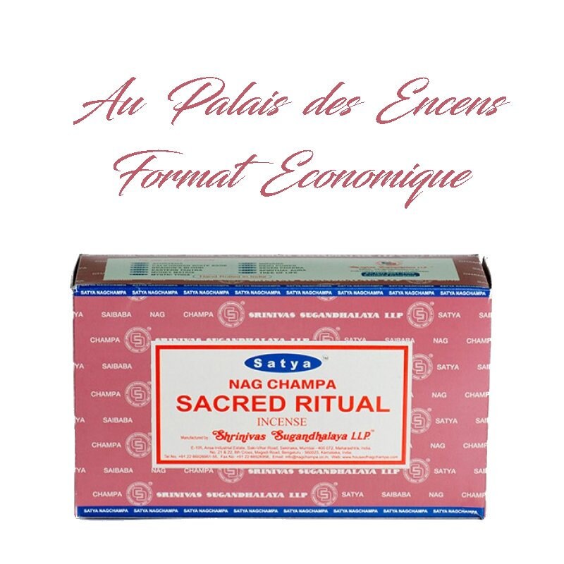 12 Étuis de Bâtons Encens Satya Rituel Sacre Pour Vos Séances Méditation , Relaxation Chasser Les Én
