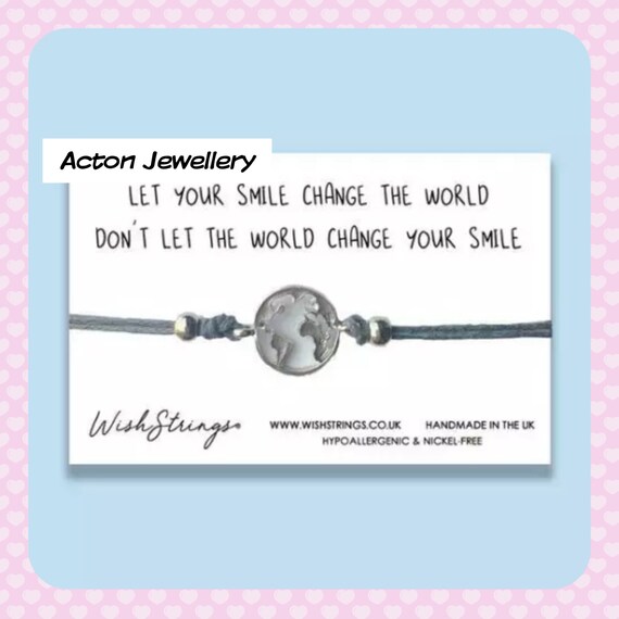 Buy Wishstring Bracelet Make a Wish Let Your Smile Change the