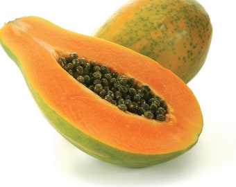 Hawaii Strawberry Papaya Kapoho Solo Papaya Heirloom Seeds Tropical Fruits Seed New Crop 2023