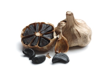 Organic Black Garlic Made from California Garlic Gourmet 2+ Bulbs