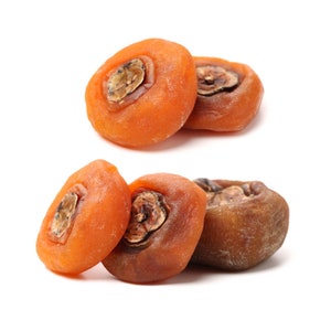 Sun Dried Whole Persimmon Fruits Tropical Exotic Fruit Non GMO Hoshigaki