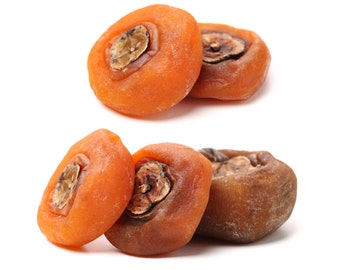 Sun Dried Whole Persimmon Fruits Tropical Exotic Fruit Non GMO Hoshigaki