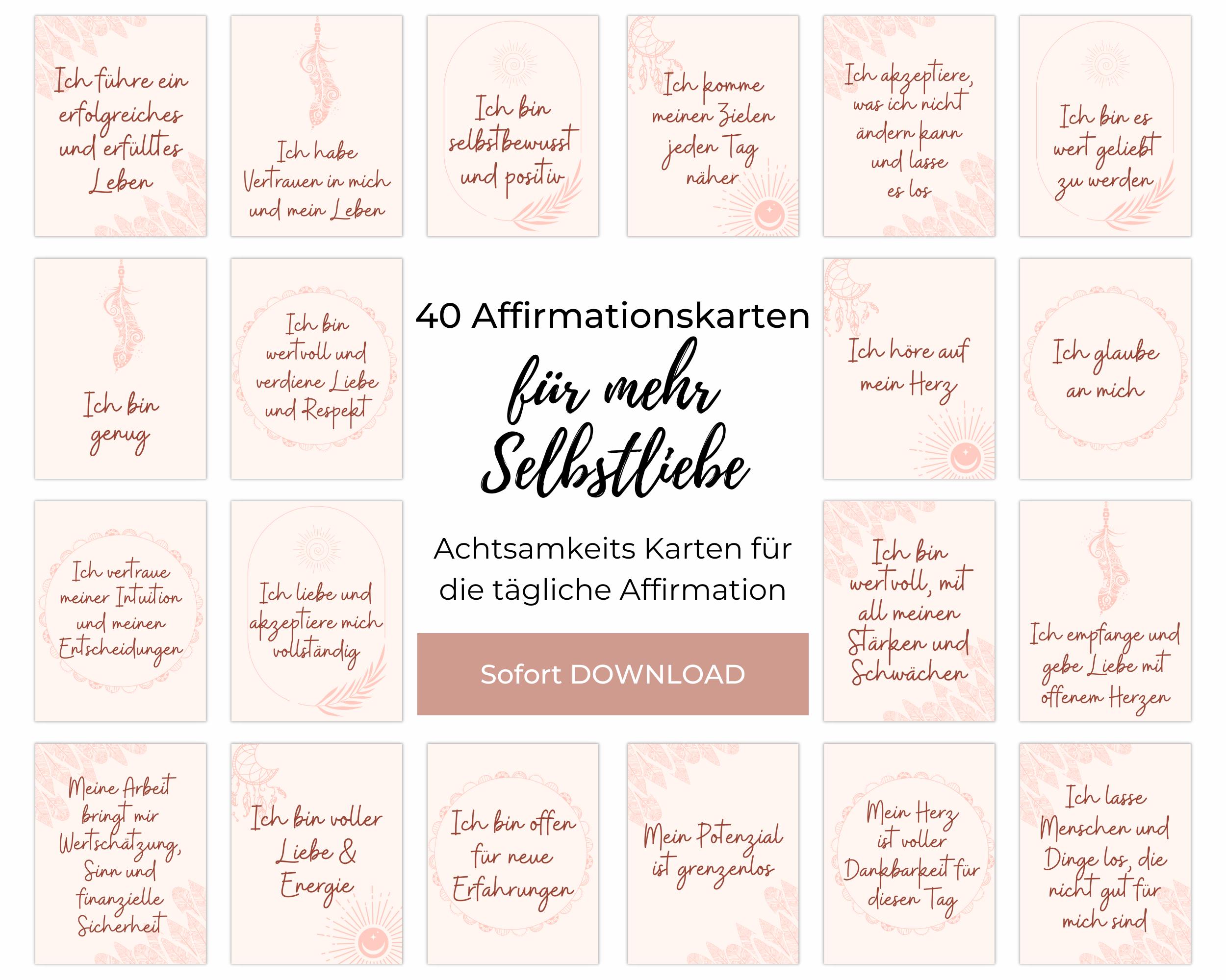 92 Spanische Affirmationskarten Für Frauen – Tägliche Motivation, Achtsamkeit & Inspiration, Für Mütter, Töchter, Selbstliebe