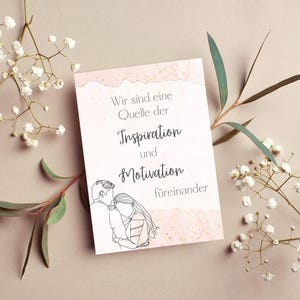 Affirmationskarten Paare, Glaubenssätze Liebe und Partnerschaft, 20 Botschaften für mehr Achtsamkeit in der Paarbeziehung, Liebesbotschaften