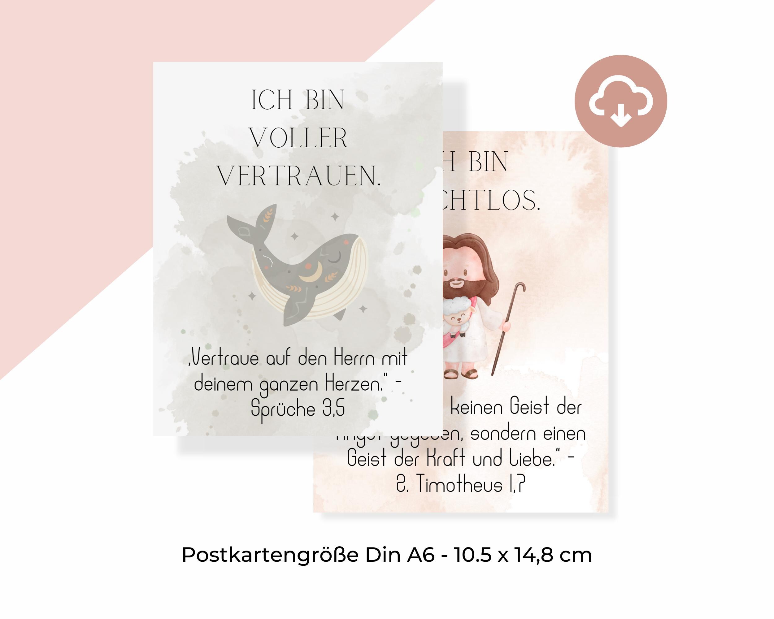 25 Christliche Kärtchen Für Kids: 'Smile, God Loves You' - Perfekt Für Sonntagsschule & Jugendgruppen