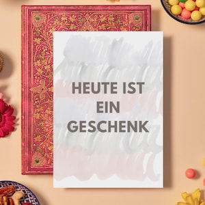 Affirmationskarten Erwachsene mit positiven Botschaften, Motivationskarten für mehr Selbstliebe und Achtsamkeit im Alltag