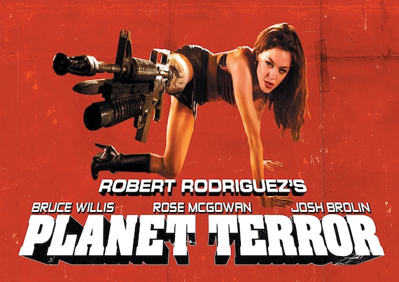 Robert Rodriguez Planet Terror Movie Film Poster Print Picture A3 A4 Posters