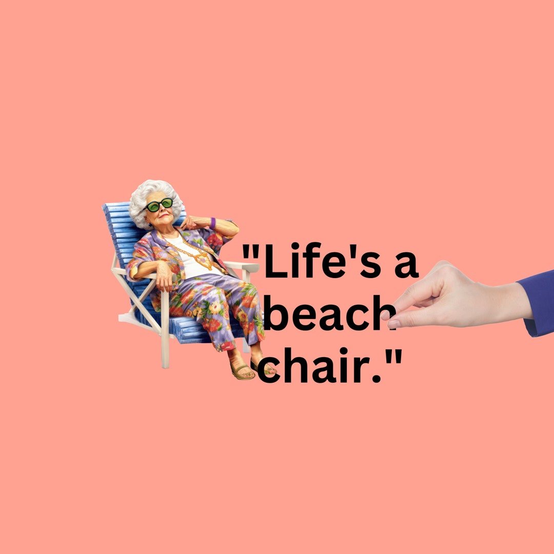 Life's A Beach Chair Etsy