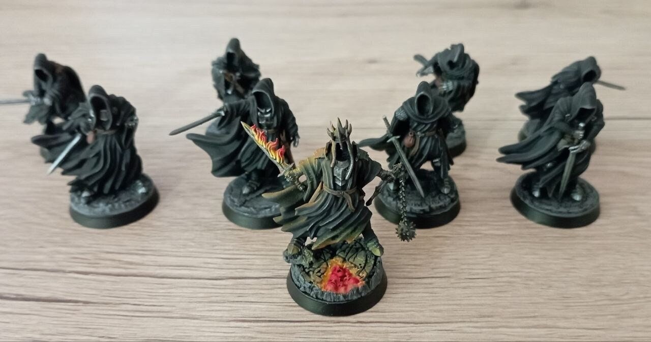 Figurines Nazgûl Zombicide Black Plague - Neuf Dans Boîte - Seigneur Des Anneaux