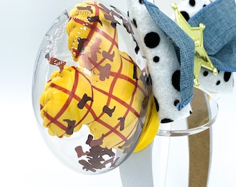 Woody Mickey Balloon Minnie Ears