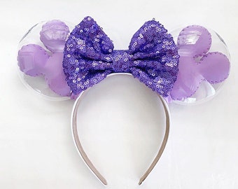 Purple Mickey Balloon Ears