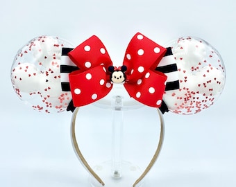 Corazón Confeti Mickey Globo Orejas