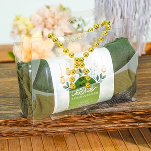 Personalized Custom Pashmina Scarf Elegant Wrap Gifts Favors for Guest in Bulk Ramadan Eid Hajj Umrah Wedding Baby Shower Party Favors Gifts