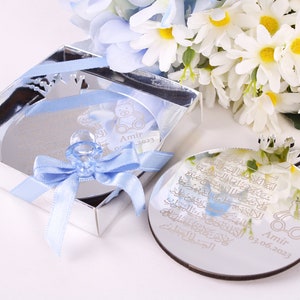 Personalized Ayatul Kursi Baby Shower Magnet Favor for Guests in Bulk, Baby Shower Favor for Boy Girl Birthday Islamic Muslim Party Favors