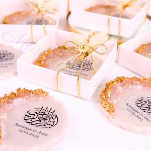 Personalized Customized Epoxy Magnet Wedding Favor | Engagement Favor | Baby Shower Favor | Eid Favor | Birthday Favor | Special Day Favor