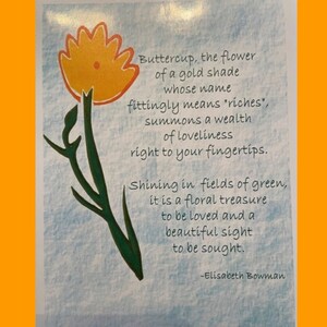 Buttertasse - Poesie in Blüte