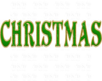 Christmas In Green and Gold