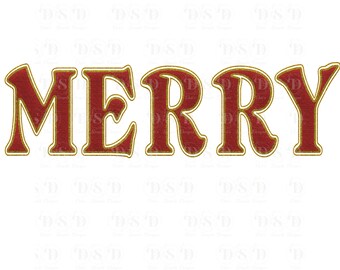Merry with Red and Gold
