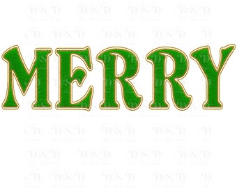 Merry In Green and Gold