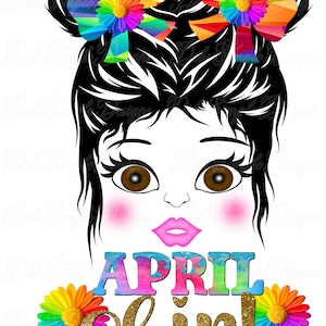 April Kleines Geburtstagsmädchen