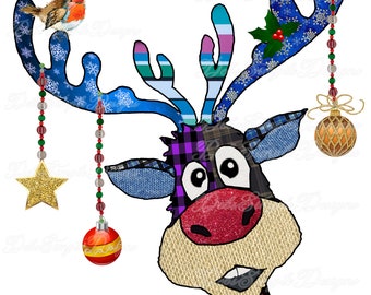 Christmas Reindeer - Sublimation