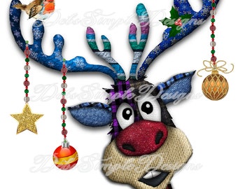 Christmas Reindeer - Sublimation