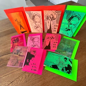 Karten - Kunst - Individuelle Karten - Porträt Karten